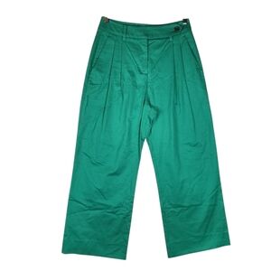 Wildfang The Essential Wide Leg Trouser Women’s Size 6 Green